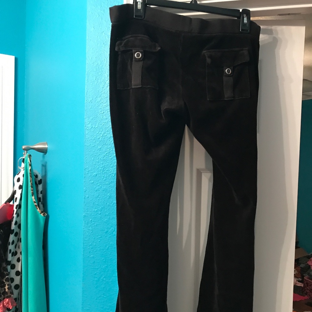 Juicy couture black sweat pants